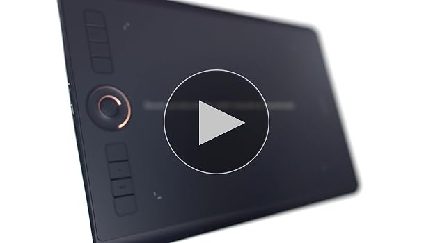 Wacom - ワコム Intuos Pro Small PTH-460/K0-D Wacom Intuos Pro Digital Graphic Drawing Tablet for Mac or